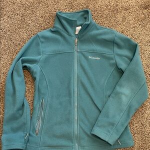 Columbia Fleece Jacket - Aqua Blue